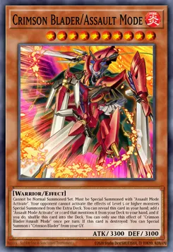 Crimson Blader/Assault Mode