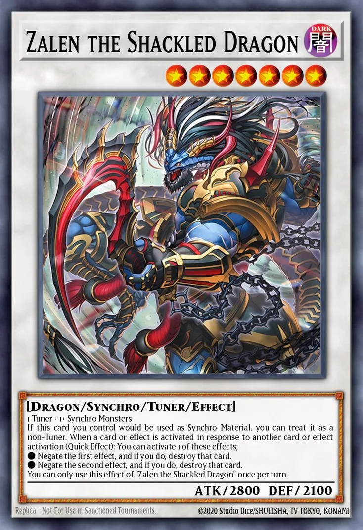 Zaren the Chainbound Dragon