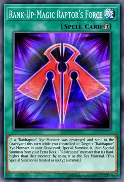 Rank-Up-Magic Raptor's Force
