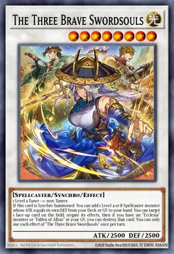 The Three Brave Swordsouls