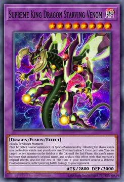 Supreme King Dragon Starving Venom