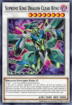 Supreme King Dragon Clear Wing