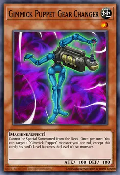 Gimmick Puppet Gear Changer
