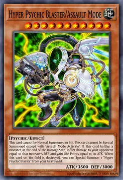 Hyper Psychic Blaster/Assault Mode