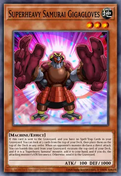 Superheavy Samurai Gigagloves