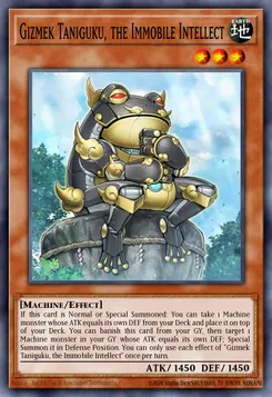 Gizmek Taniguku, the Immobile Intellect