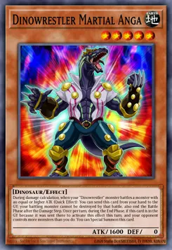 Dinowrestler Martial Anga