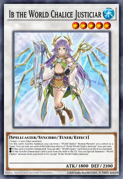 Ib the World Chalice Justiciar