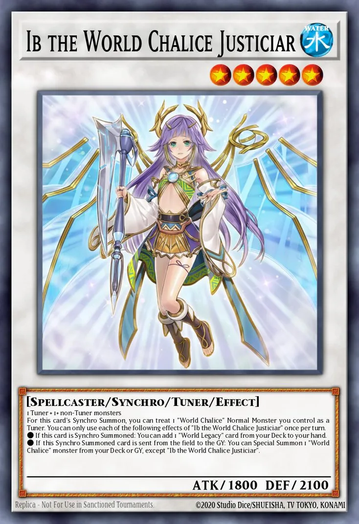 Ib the World Chalice Justiciar