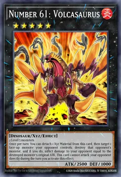 Number 61: Volcasaurus