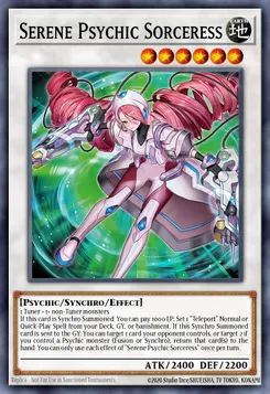 Serene Psychic Sorceress