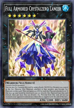 Full Armored Crystalzero Lancer