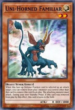 Uni-Horned Familiar