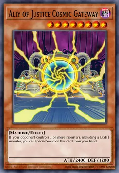 Ally of Justice Cosmic Gateway