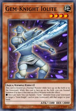 Gem-Knight Iolite