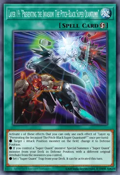 Layer 19: Preventing the Invasion! The Pitch-Black Super Quantum!!