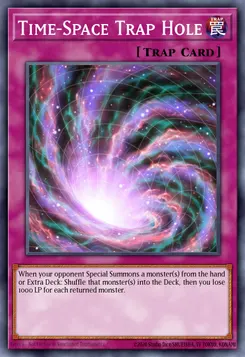 Time-Space Trap Hole