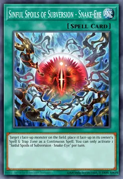 Sinful Spoils of Subversion - Snake-Eye