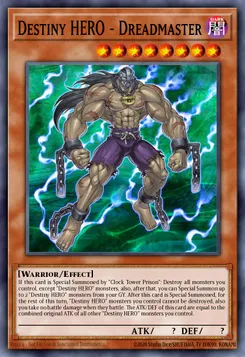Destiny HERO - Dreadmaster