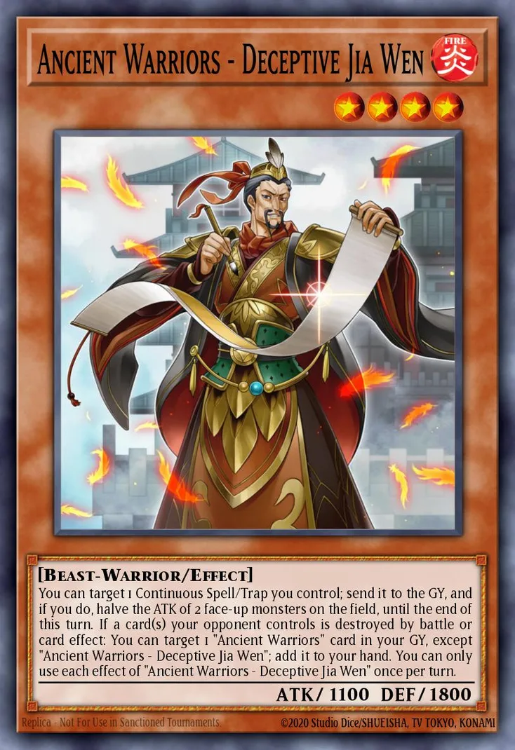 Ancient Warriors - Deceptive Jia Wen