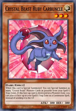 Crystal Beast Ruby Carbuncle