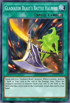 Gladiator Beast's Battle Halberd