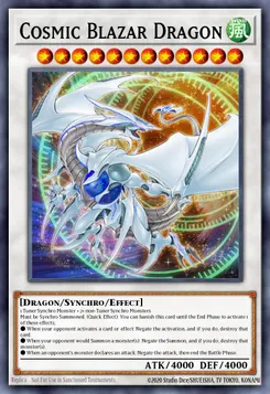 Cosmic Blazar Dragon