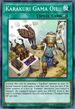 Karakuri Gama Oil