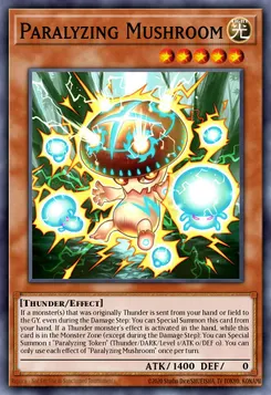 Paralyzing Mushroom