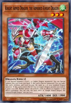 Knight Armed Dragon, the Armored Knight Dragon