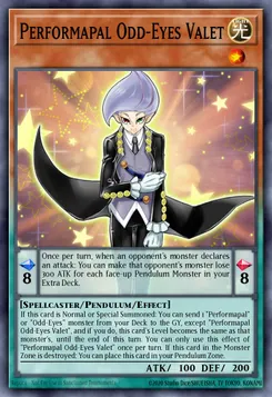 Performapal Odd-Eyes Valet