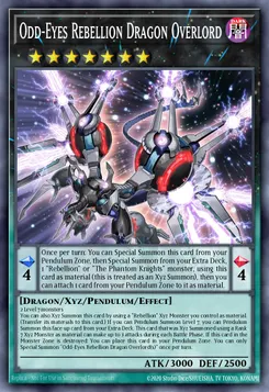 Odd-Eyes Rebellion Dragon Overlord