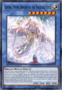Saffira, Divine Dragon of the Voiceless Voice