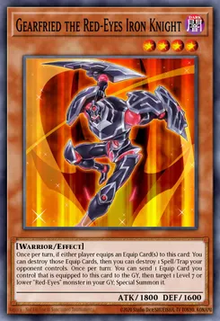Gearfried the Red-Eyes Iron Knight