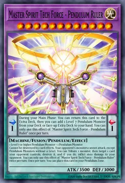 Master Spirit Tech Force - Pendulum Ruler