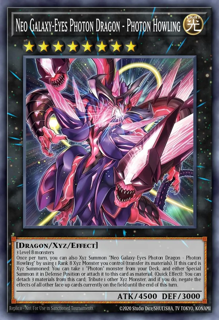 Neo Galaxy-Eyes Photon Dragon - Photon Howling