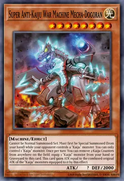 Super Anti-Kaiju War Machine Mecha-Dogoran