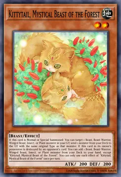 Kittytail, Mystical Beast of the Forest