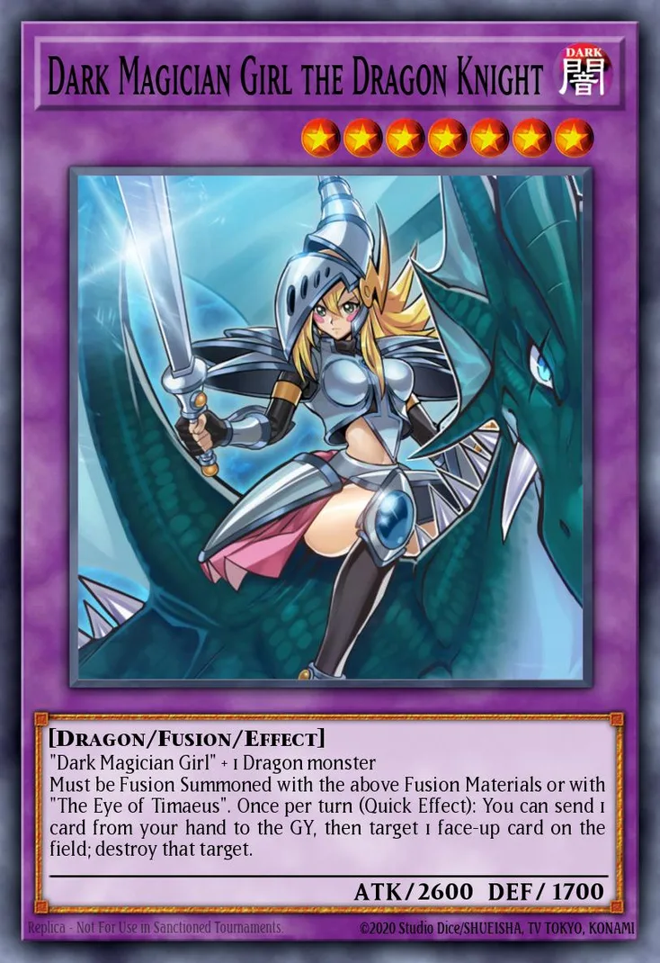 Dark Magician Girl The Dragon Knight