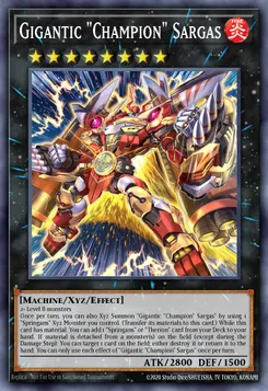 Gigantic Champion Sargas