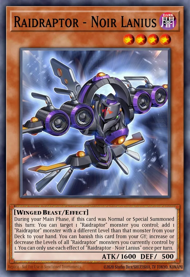 Raidraptor - Noir Lanius