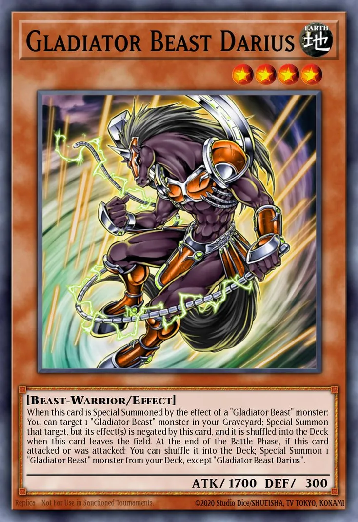 Gladiator Beast Darius