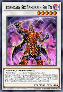 Legendary Six Samurai - Shi En
