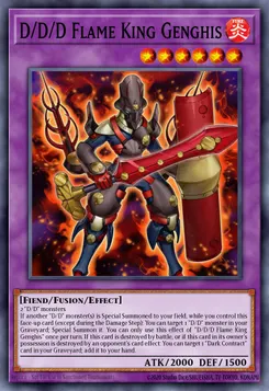 D/D/D Flame King Genghis