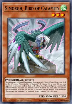 Simorgh, Bird of Calamity