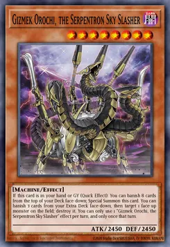Gizmek Orochi, the Serpentron Sky Slasher