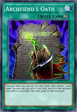 Archfiend's Oath