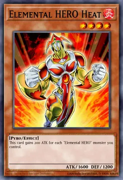 E・HERO ザ・ヒート