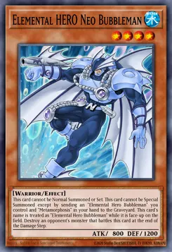 E・HERO バブルマン・ネオ