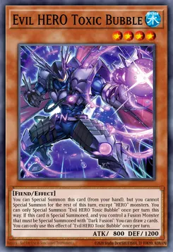E-HERO トキシック・バブル